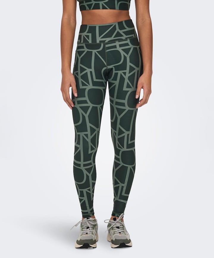 ONPFONT-2 LOGO HW PCK TIGHTS NOOS dames tight groen
