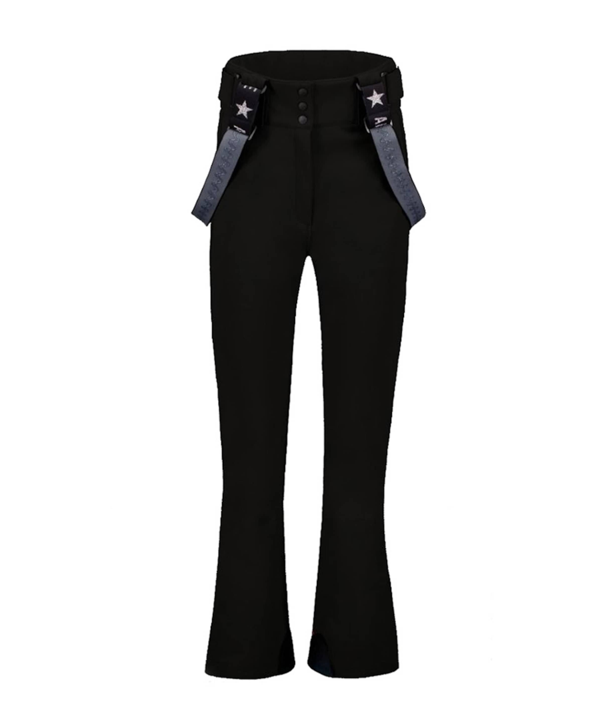 Christie salopette dames skibroek zwart