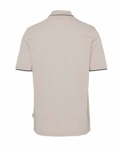 Heren polo beige