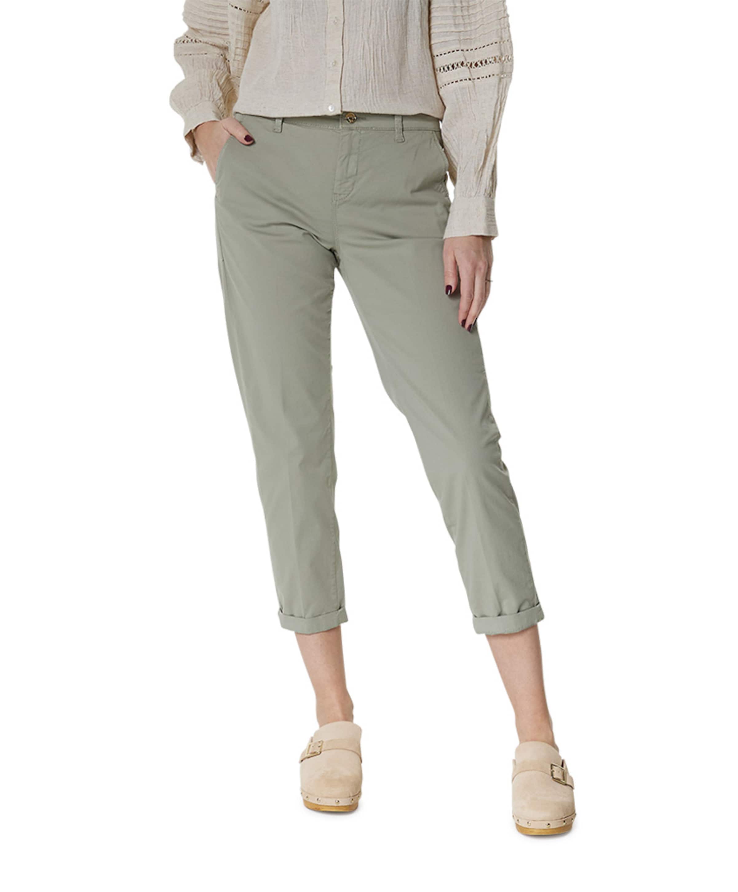 CHINO dames broek groen