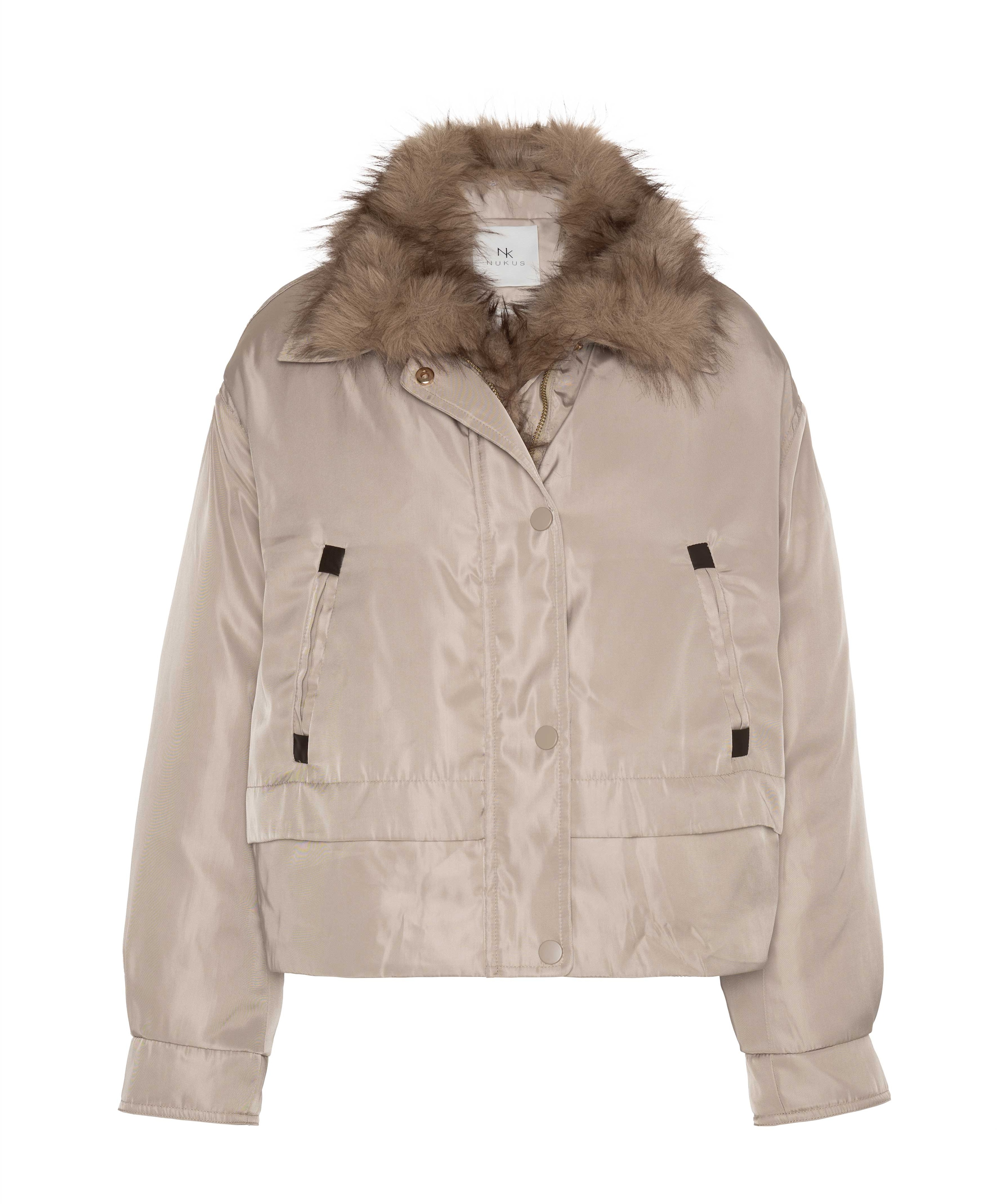 Dames jas beige