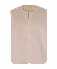 Dames bodywarmer reversible beige