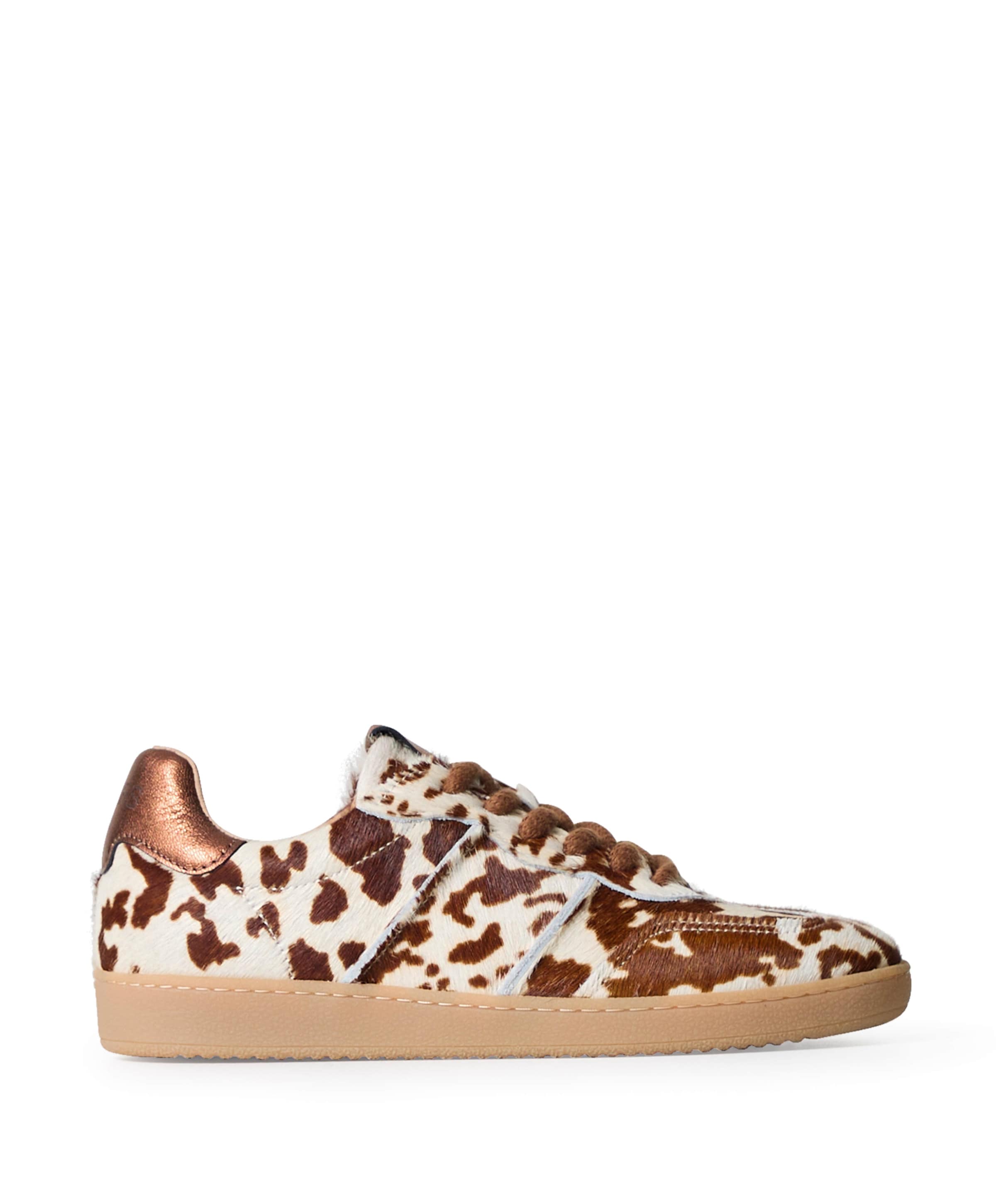 Poona dames sneakers bruin