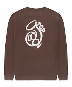 Heren sweater bruin