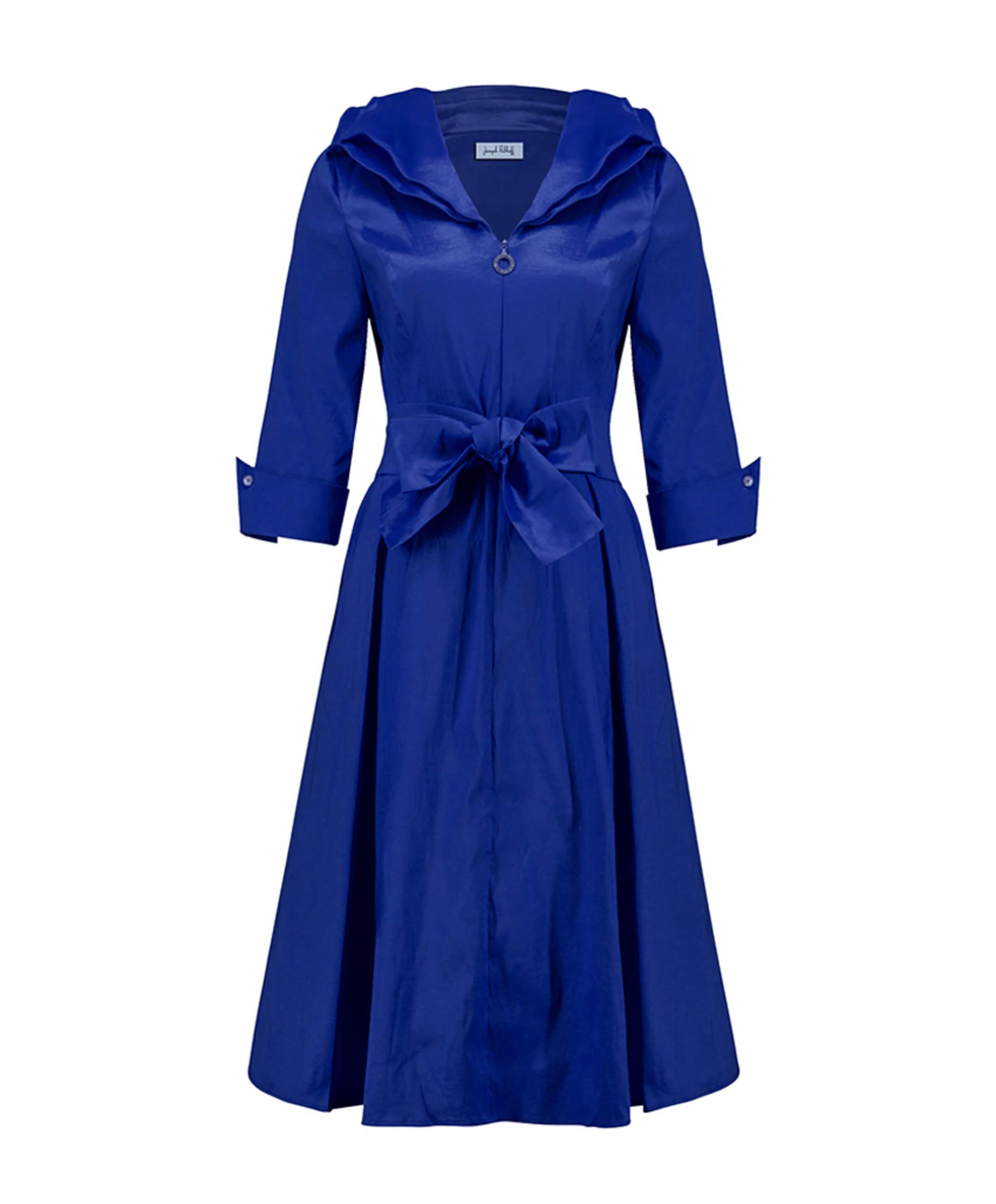 Dames jurk blauw