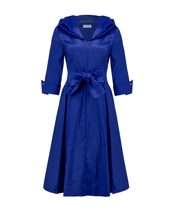 Dames jurk blauw