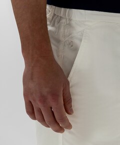 Bermuda Plain heren korte broek wit