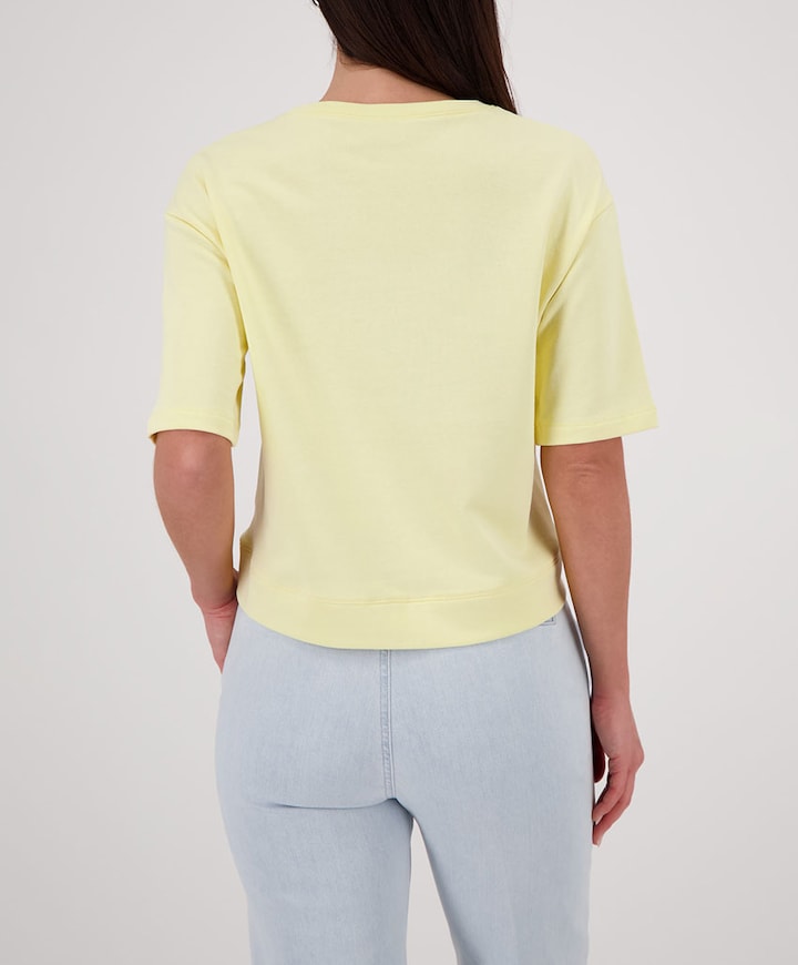 Dames T-shirt geel
