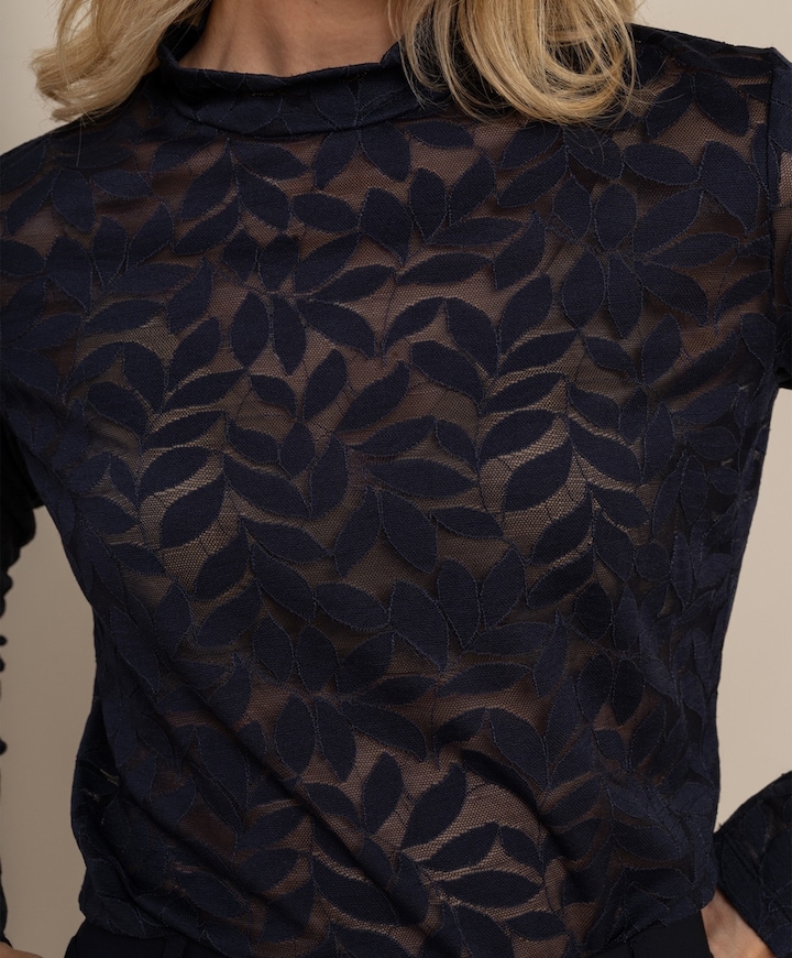 Dames top blauw