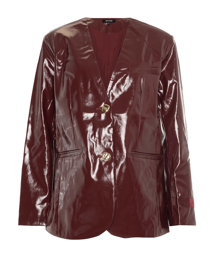 Dames blazer bordeaux