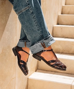 dames sandalen paars