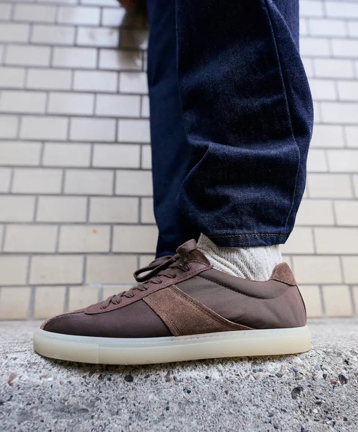 heren sneakers bruin