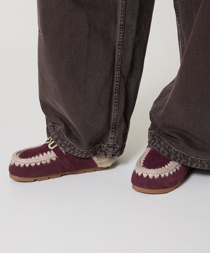 WINTER BIO SLIDE - LOGO dames clogs bordeaux
