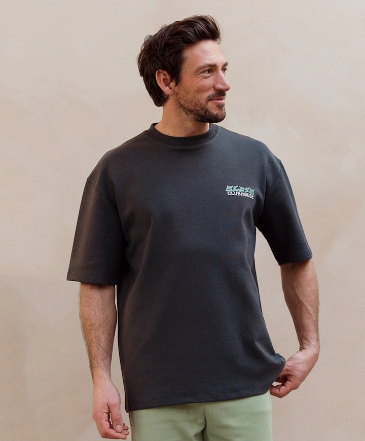 Heren T-shirt grijs