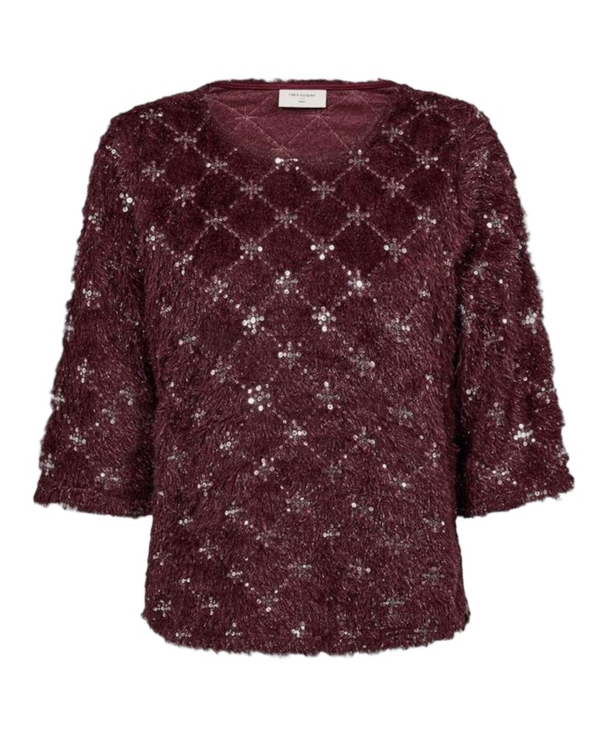 Dames blouse bordeaux