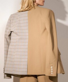 Dames blazer beige