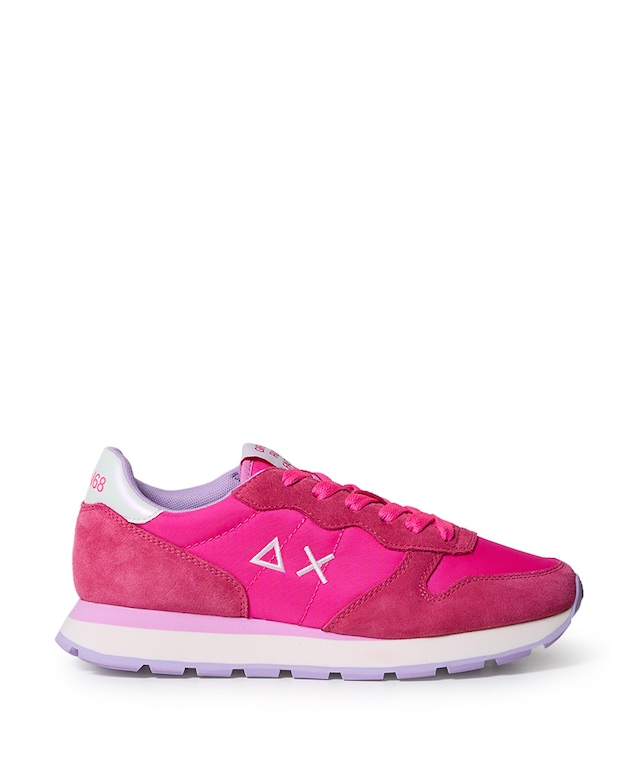 ALLY SOLID NYLON sneakers roze