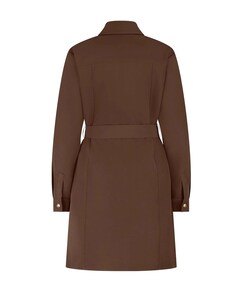 Dames jurk bruin