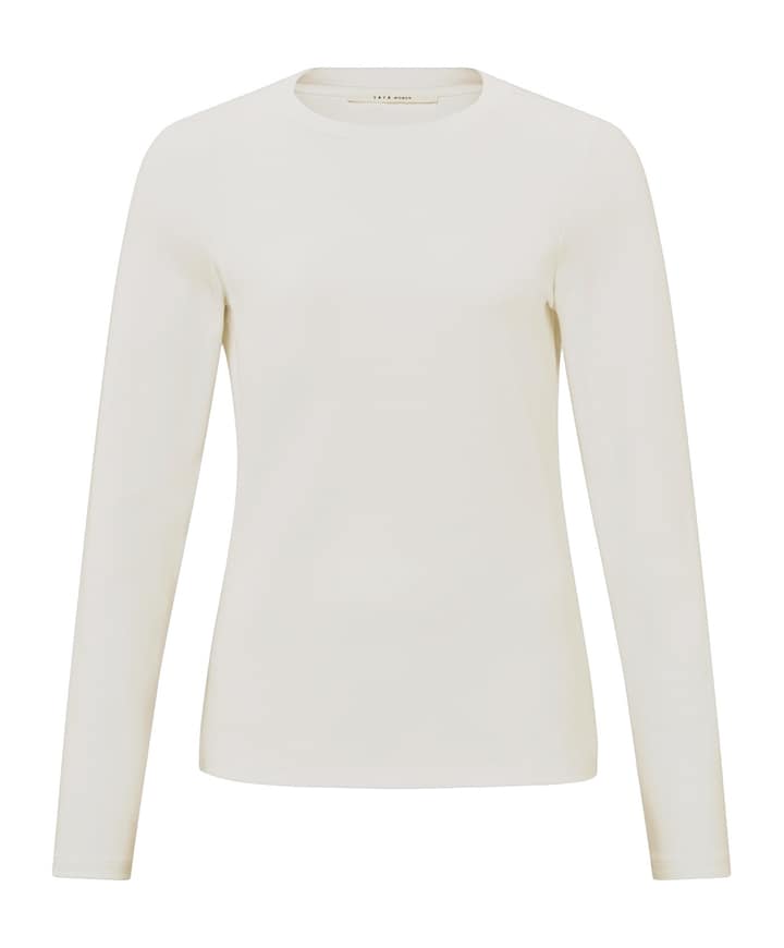 Dames longsleeve ecru