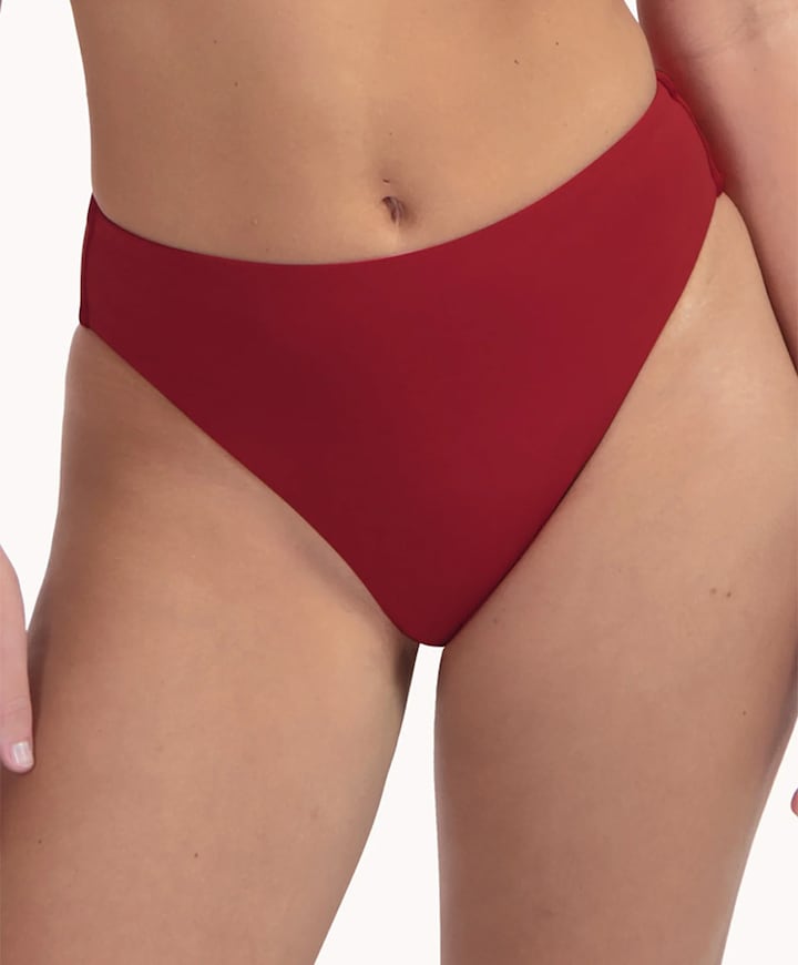 Dames bikinibroekje rood