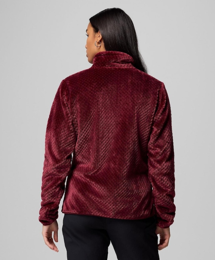 Dames vest bordeaux