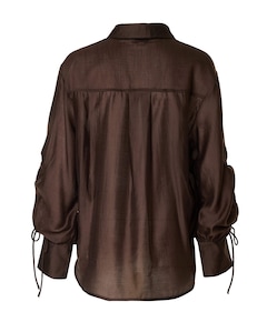 Dames blouse bruin