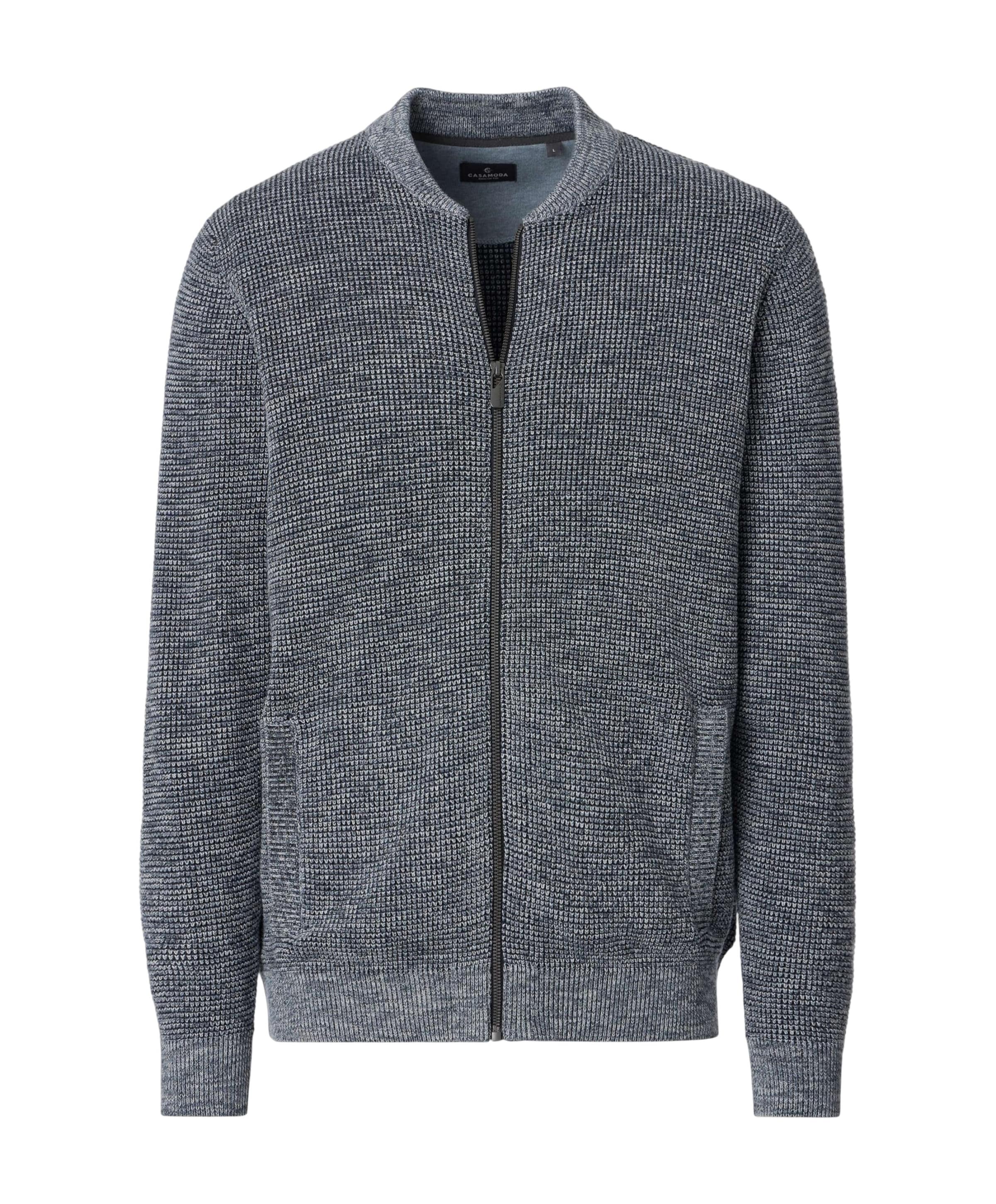 Heren vest blauw