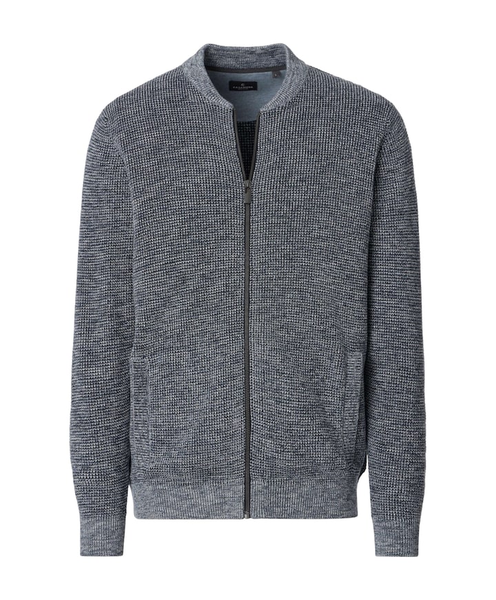 Heren vest blauw