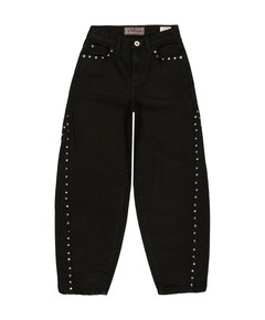 Camilla Stud meisjes jeans zwart