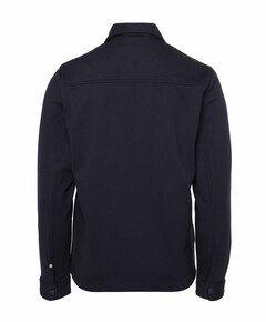 Heren overshirt blauw