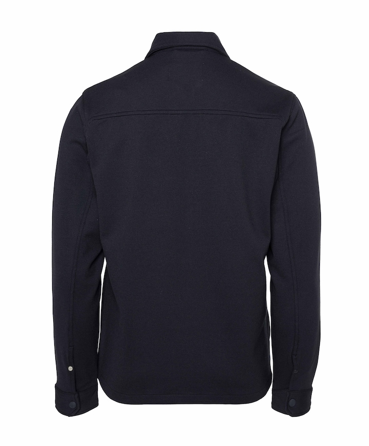 Heren overshirt blauw