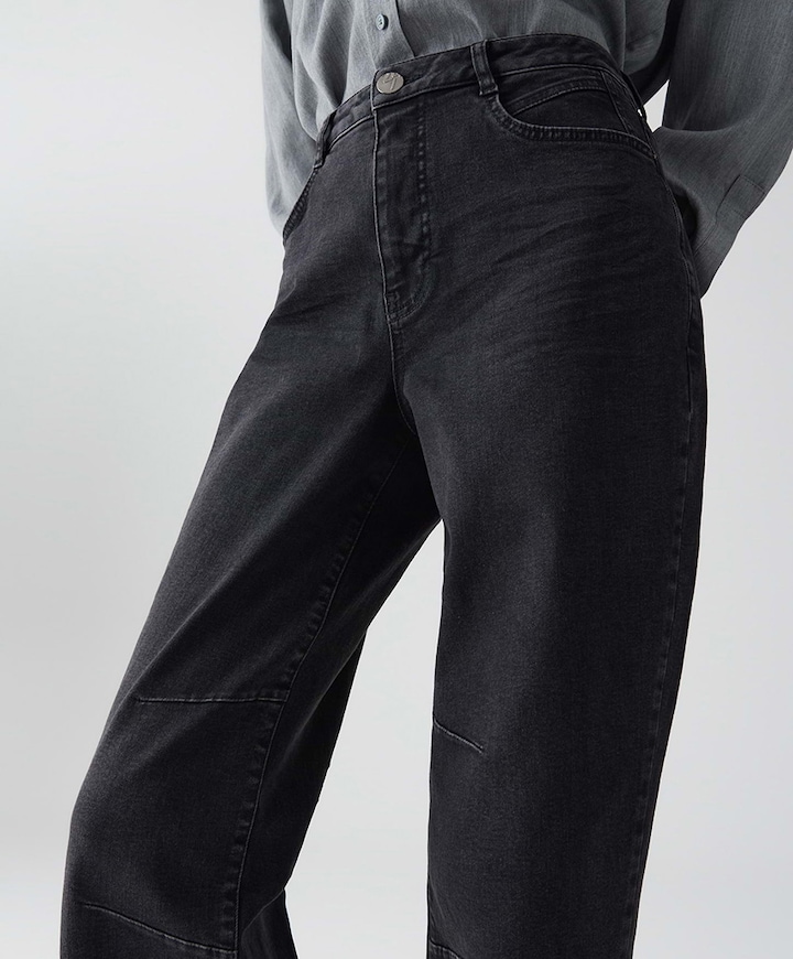 Lissie city dames jeans grijs