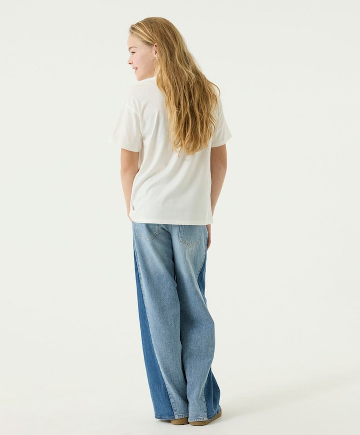 Meisjes T-shirt ecru
