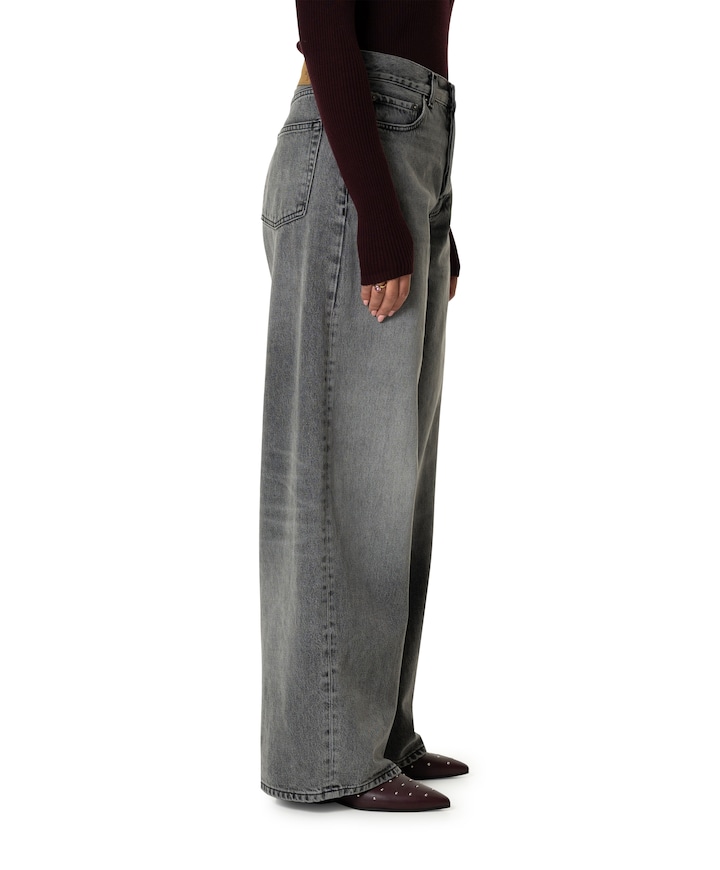 BETHANY dames jeans grijs