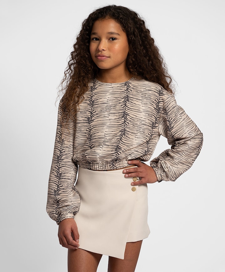 Eliza Skort broekrok beige