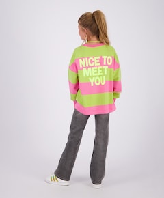Meisjes sweater roze