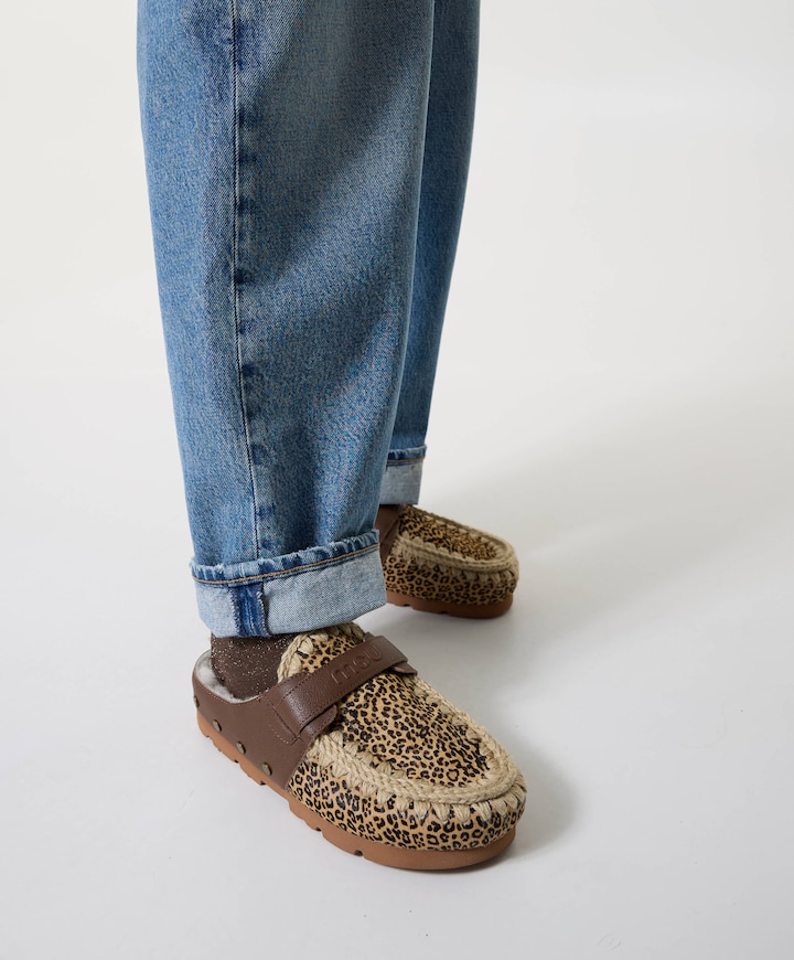 Winter bio dames clogs bruin