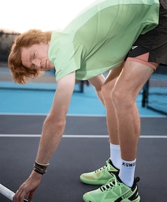 KS TFW K-FRAME SPEED RUBLO CLAY-GREEN/BLACK/LAVA heren tennisschoenen groen