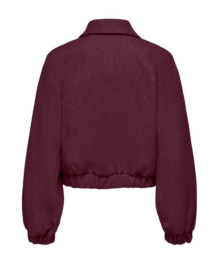Dames jas bordeaux