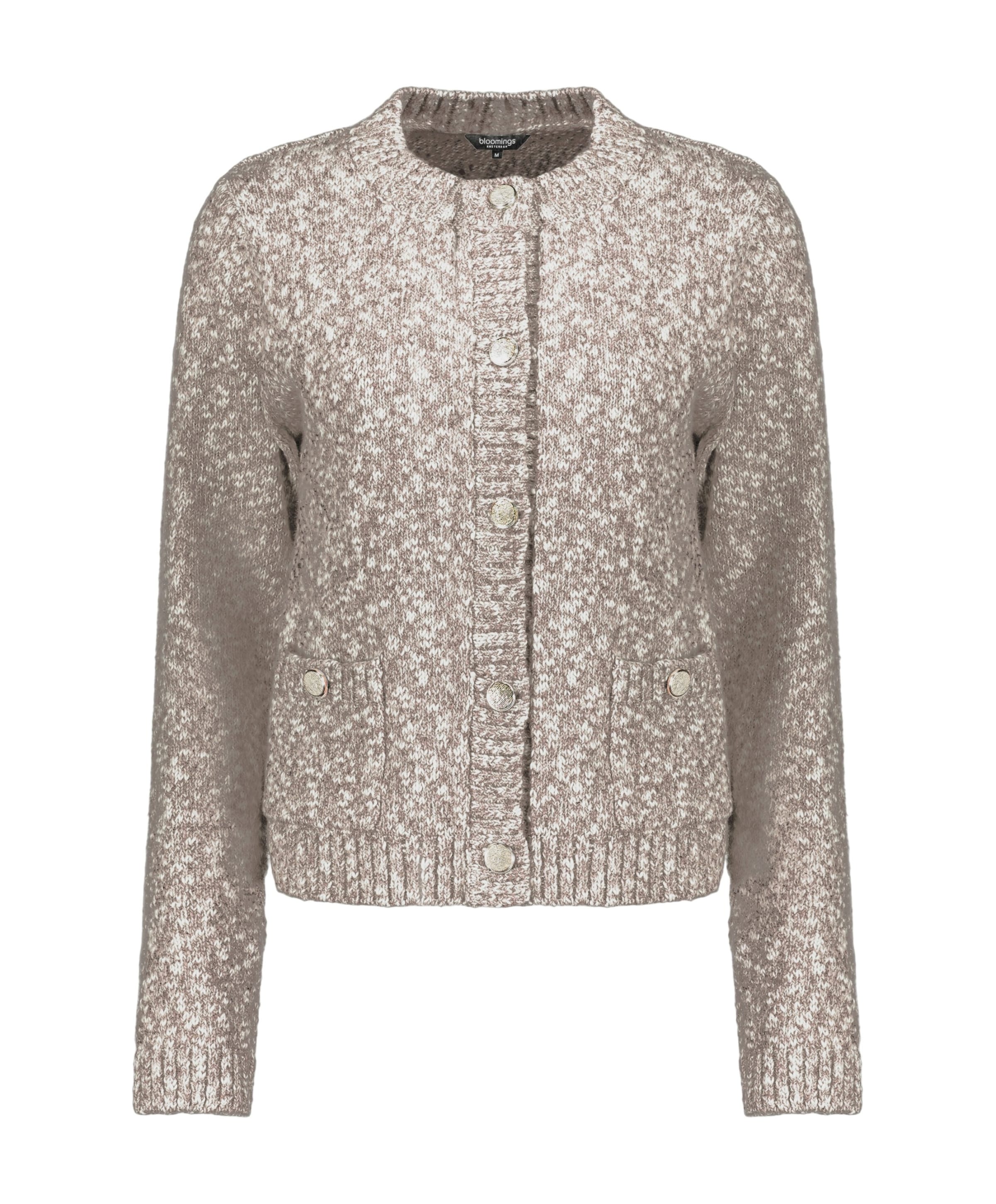 Dames vest bruin
