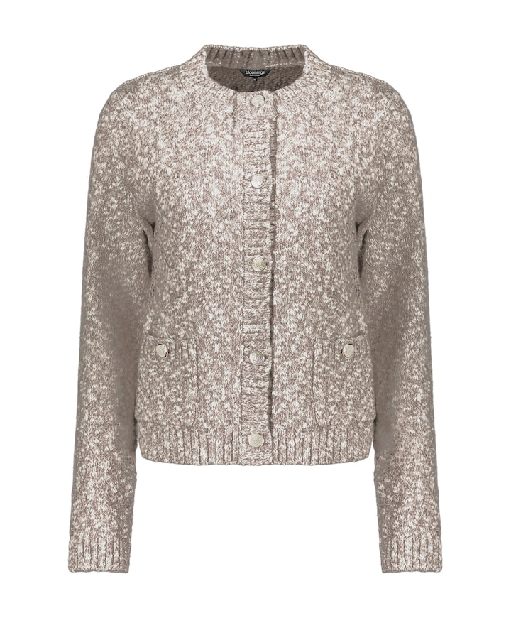 Dames vest bruin