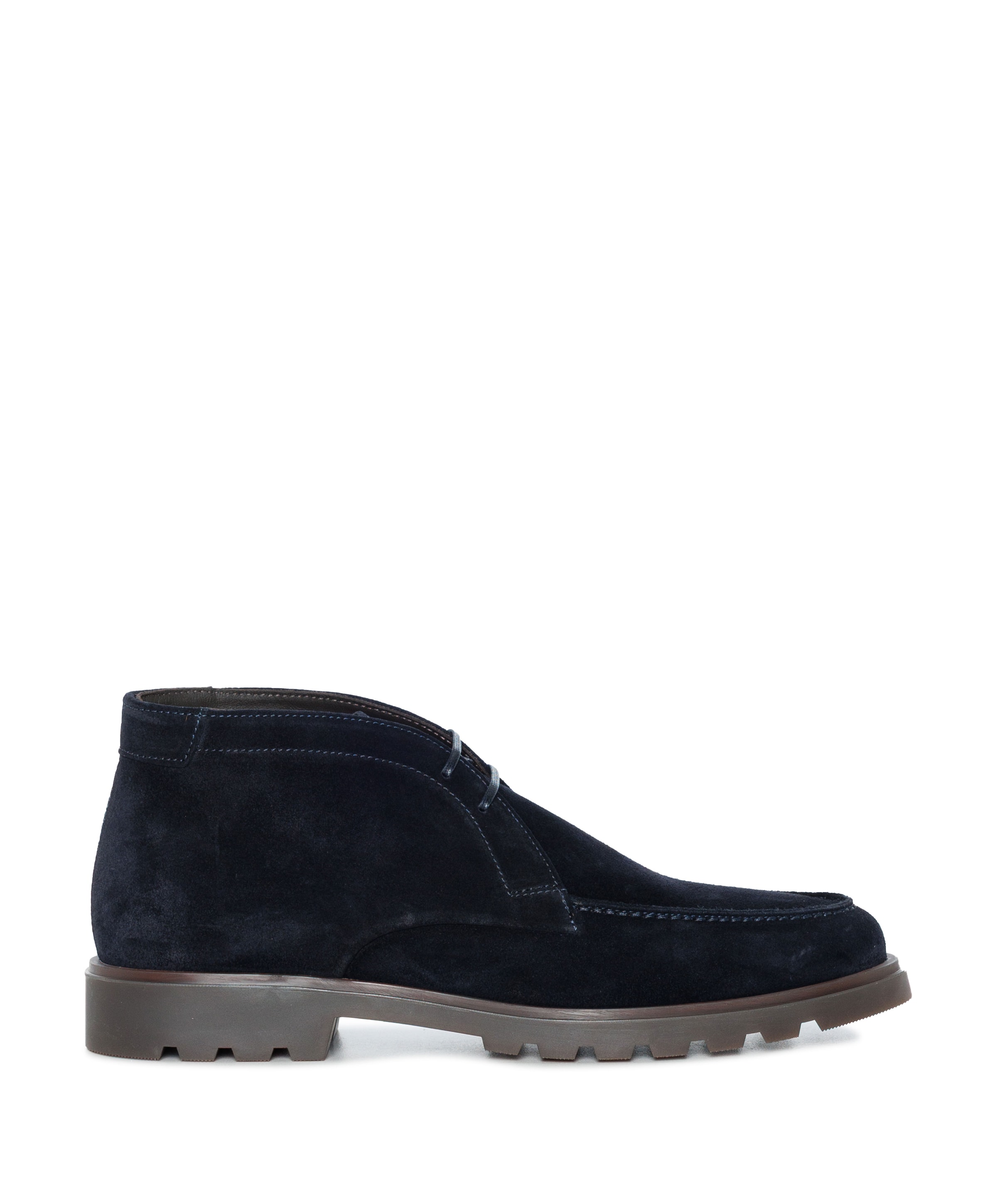 heren veterboots blauw