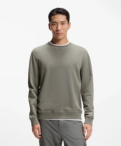Heren sweater zilver