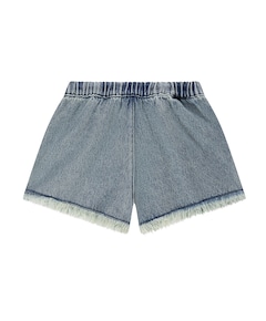 Meisjes korte broek blauw