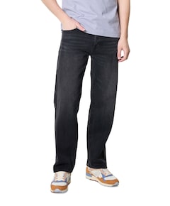 Boxcar Straight Leg Denim heren jeans zwart