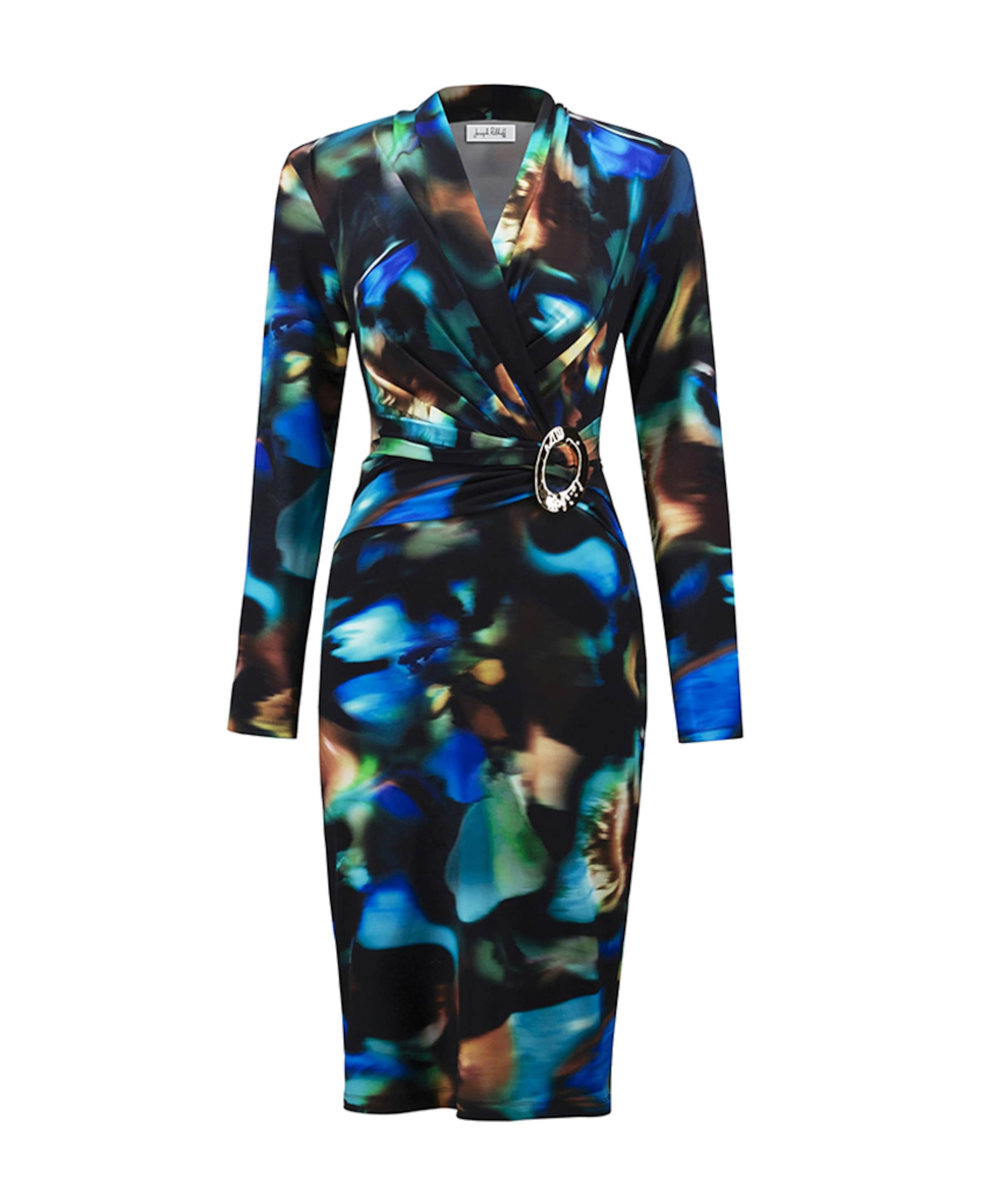 Dames jurk multicolor