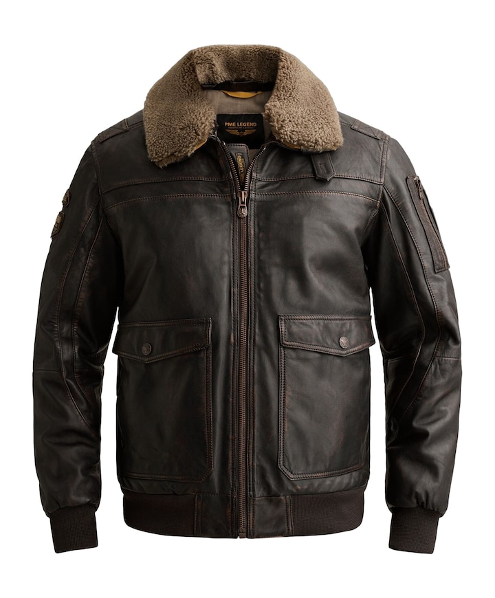 Heren jas bruin