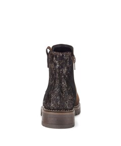 dames enkellaarzen bruin