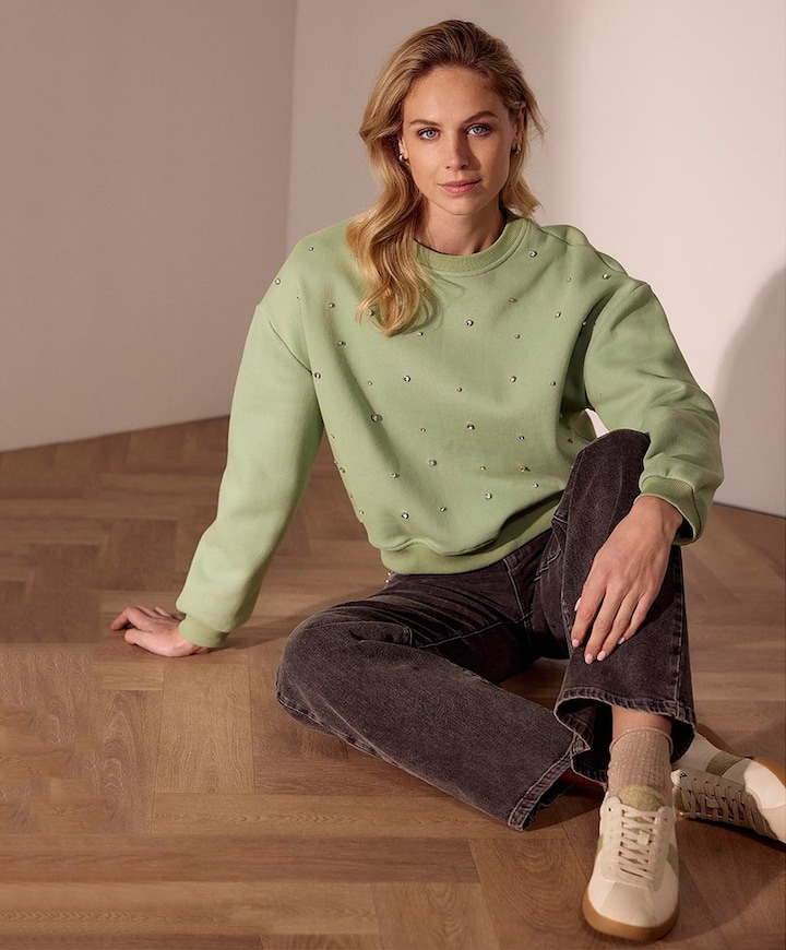 Sweater groen