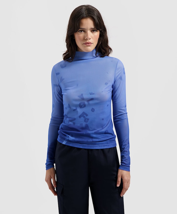 Top blauw